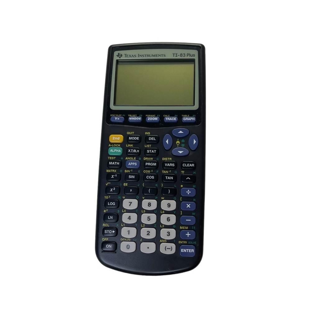 Texas Instruments TI-83 Plus Graphing Calculator With Cover TESTED WORKING EUC - Picture 13 of 16